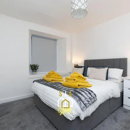 Central City Stay - Sja Stays - 1 Bed Apartment Aberdeen Exterior foto
